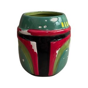 Boba Fett Ceramic Collectible 3D Mug: GUC: Star Wars: Disney: Bounty Hunter